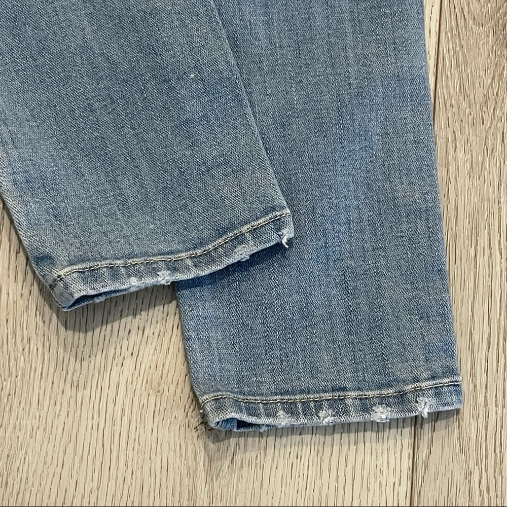 AMERICAN EAGLE Denim Hi-Rise Jeggings Distressed - Picture 10 of 10